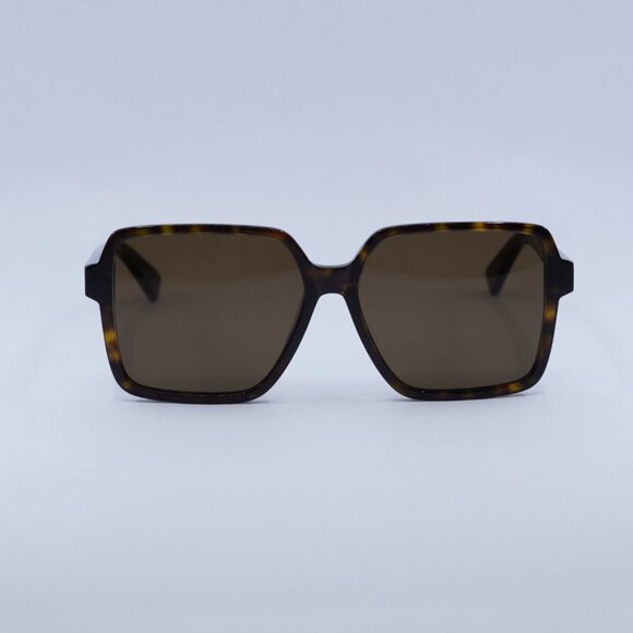 ?️ New Bottega Veneta BV1317SK 002 Sunglasses - Havana Frame, Brown Lenses